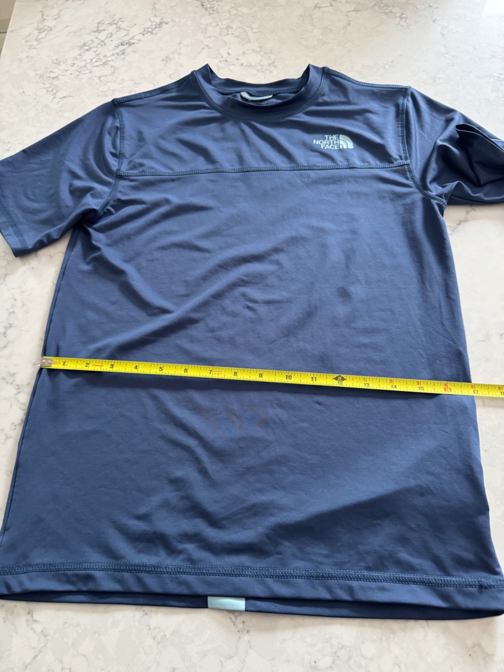 The North Face Boys Rash Guard Swim Set Blue Aqua Shorts Youth Large 14/16 UPF - Picture 10 of 11
